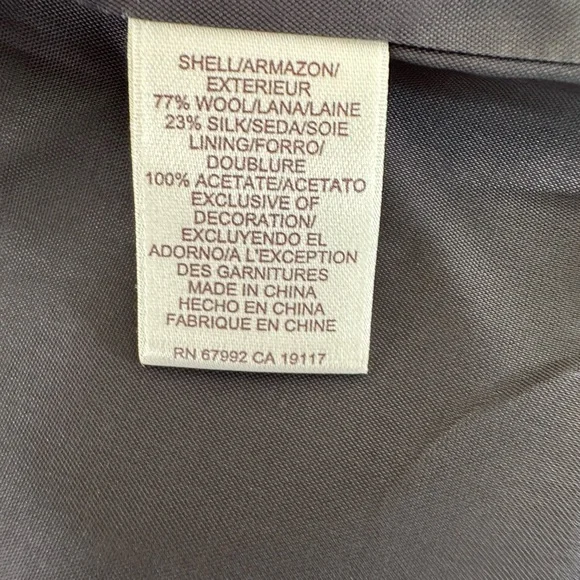 Sigrid Olsen women’s printed jacquard blazer size 8 - Picture 4 of 7